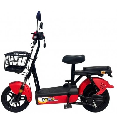 Велосипед акк E-Titan Town 14" Red