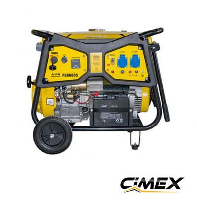 Генератор бензиновый Cimex PG8000S (6.5 кВт)